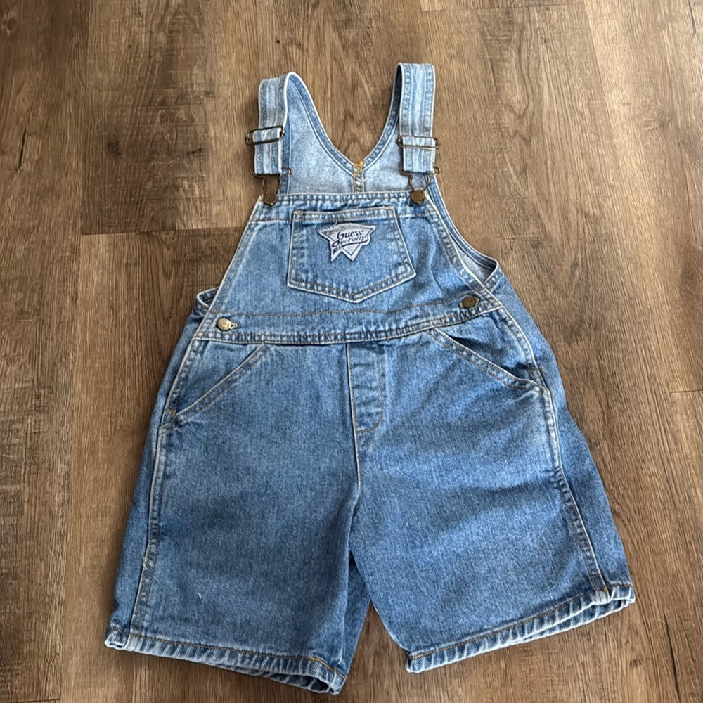 Baby Guess Overalls Size 4Y Vintage